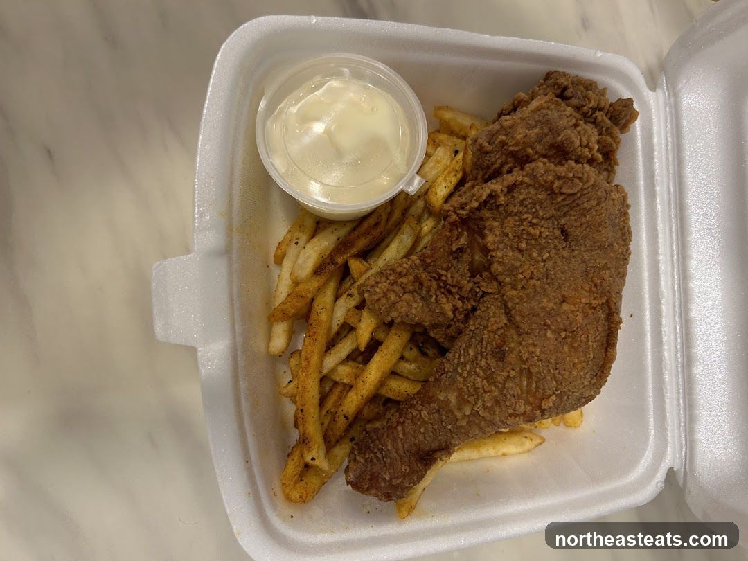 Fried Chicken and Fries