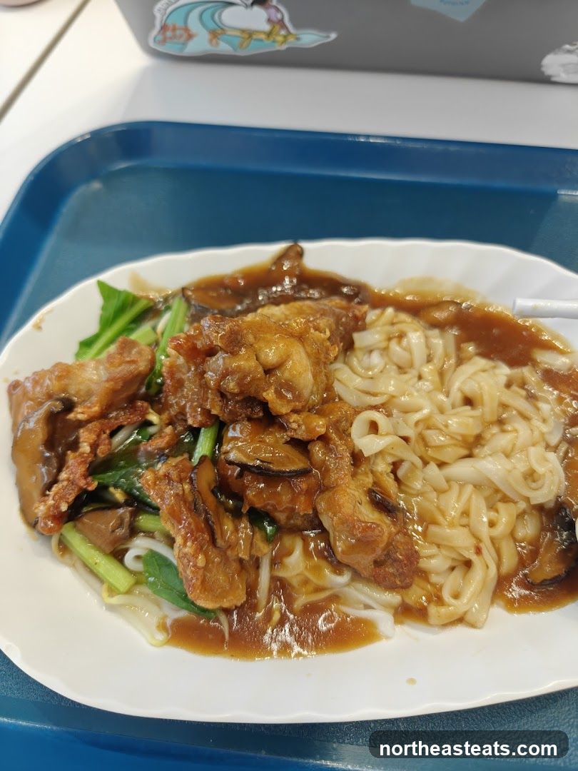 Noodles with Meat and Vegetables
