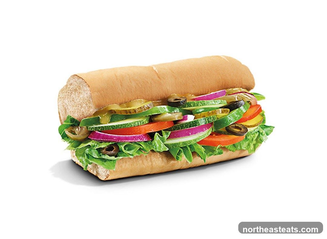 Subway Veggie Delite Sandwich