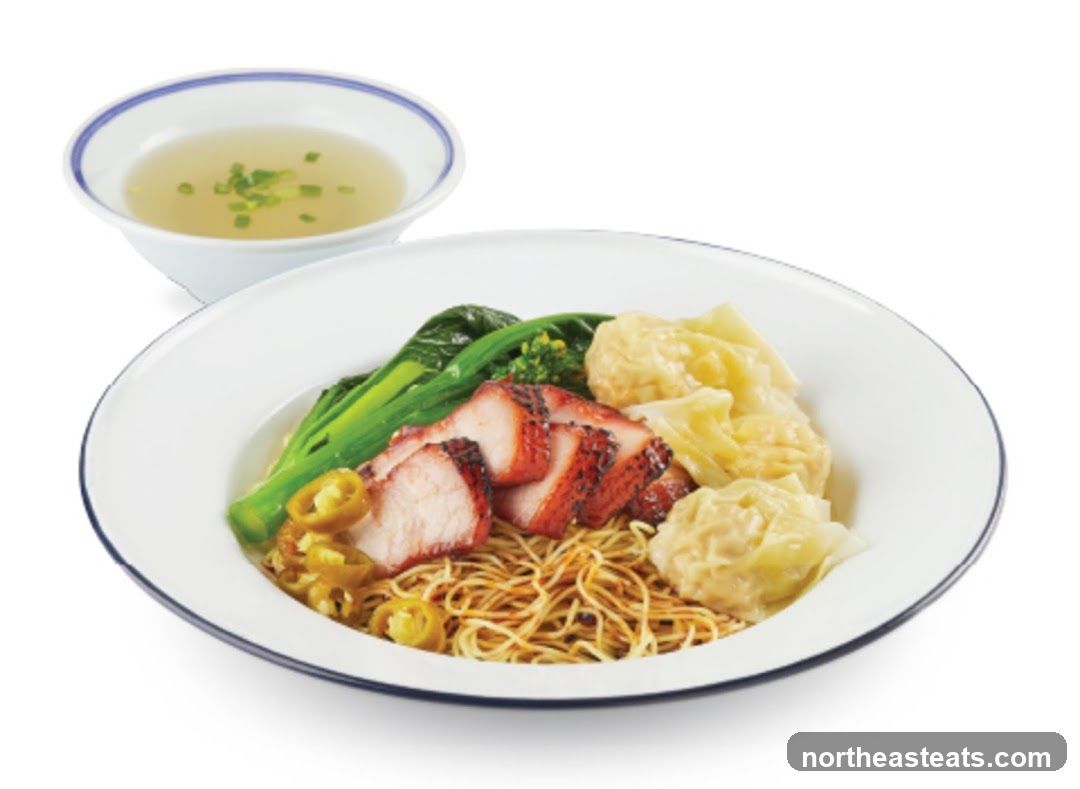 Noodles with Char Siu and Wontons