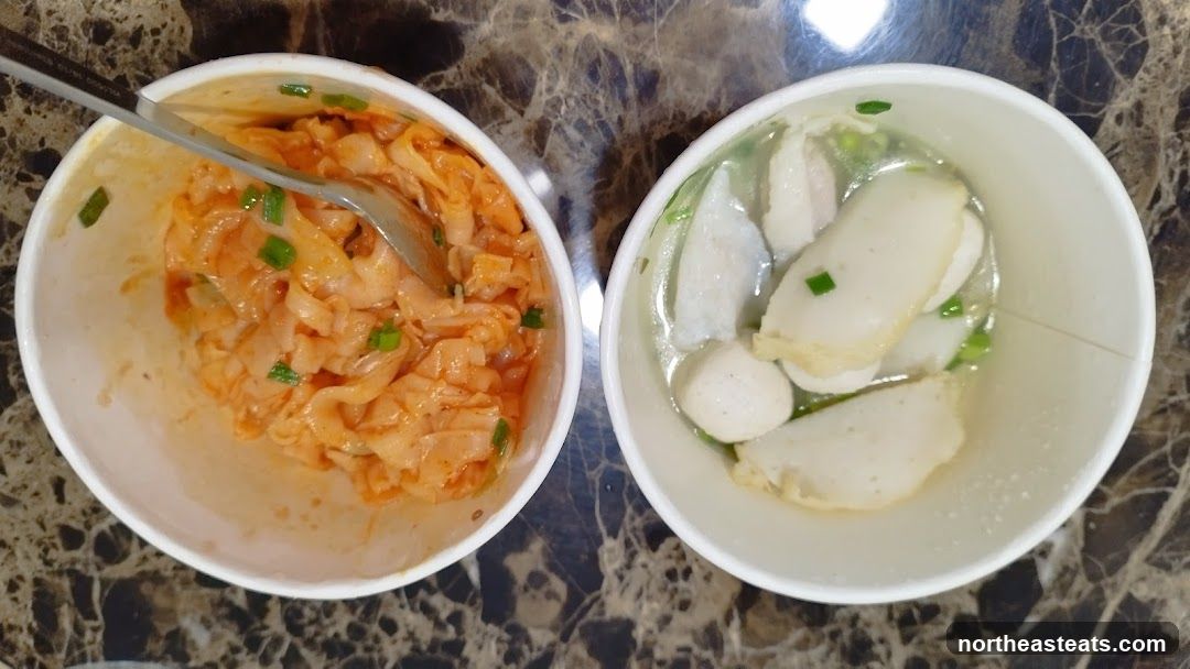 Noodles and Fish Balls
