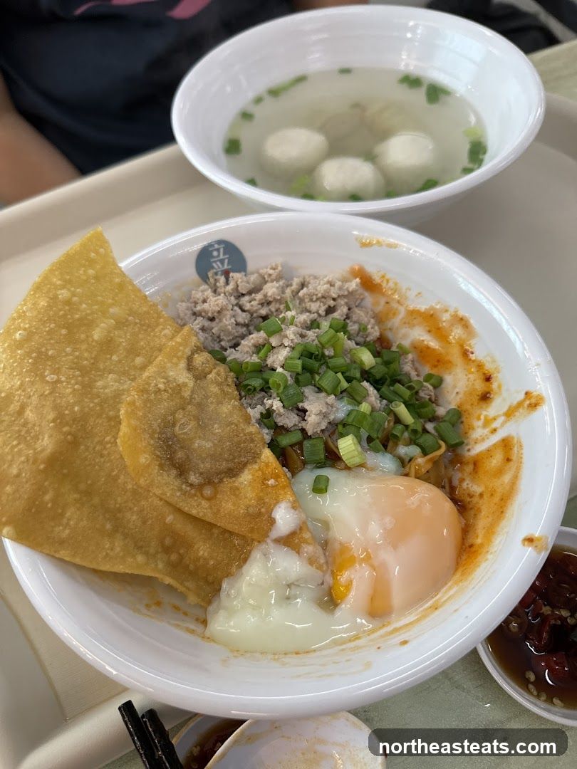 Noodles with Egg and Minced Pork