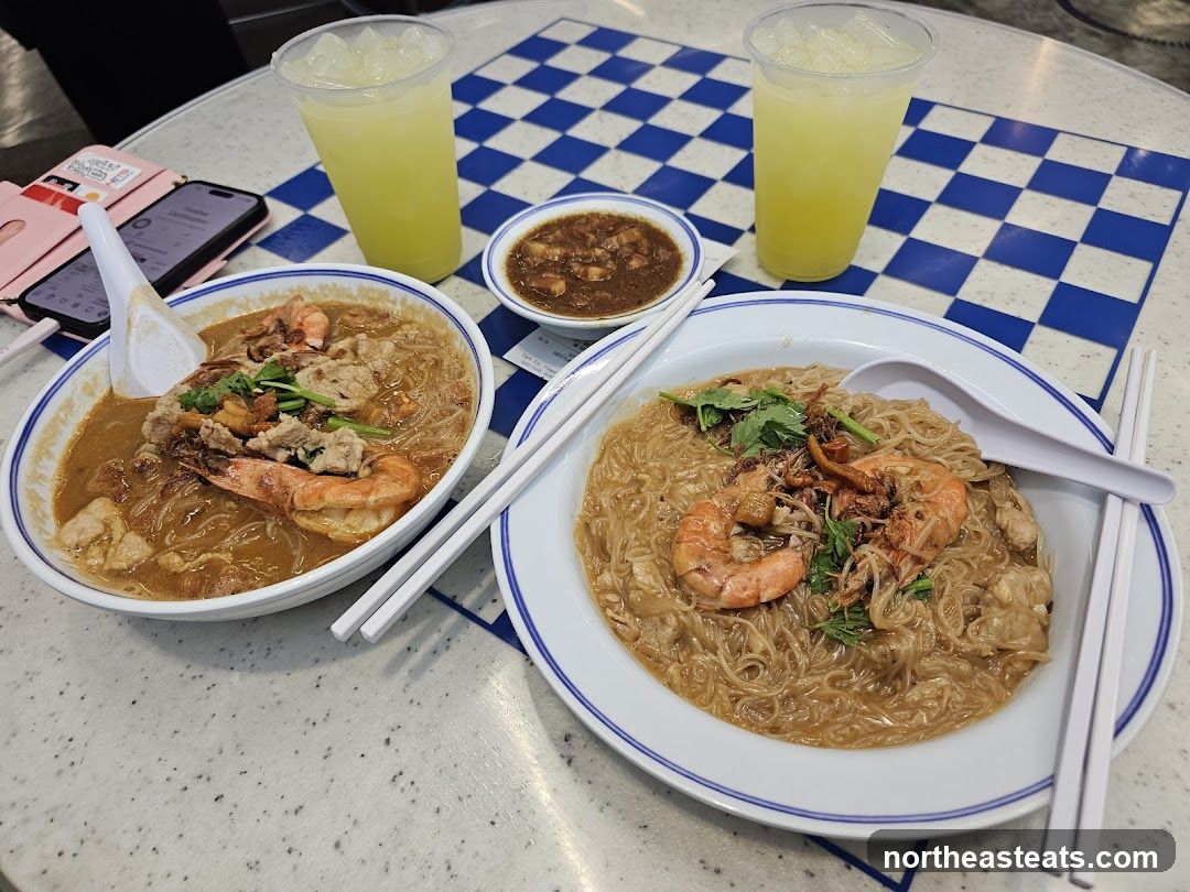 Noodles with Shrimp and Pork