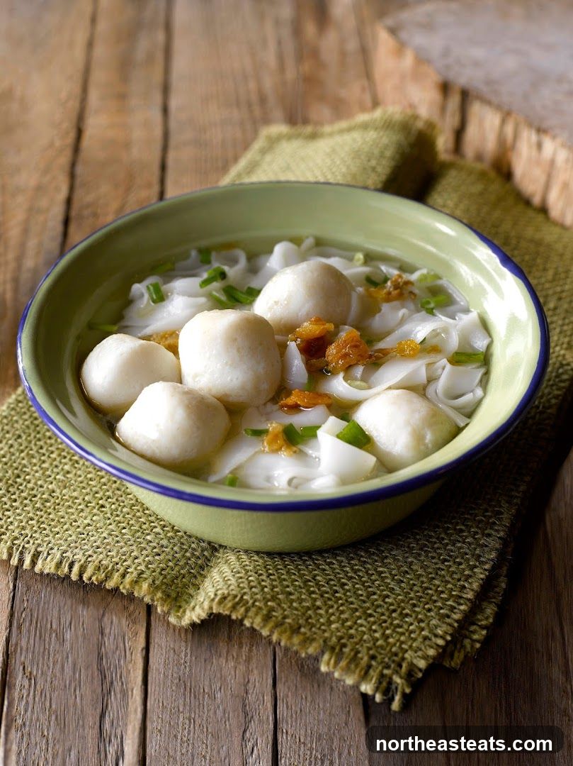 Fish Ball Noodle Soup