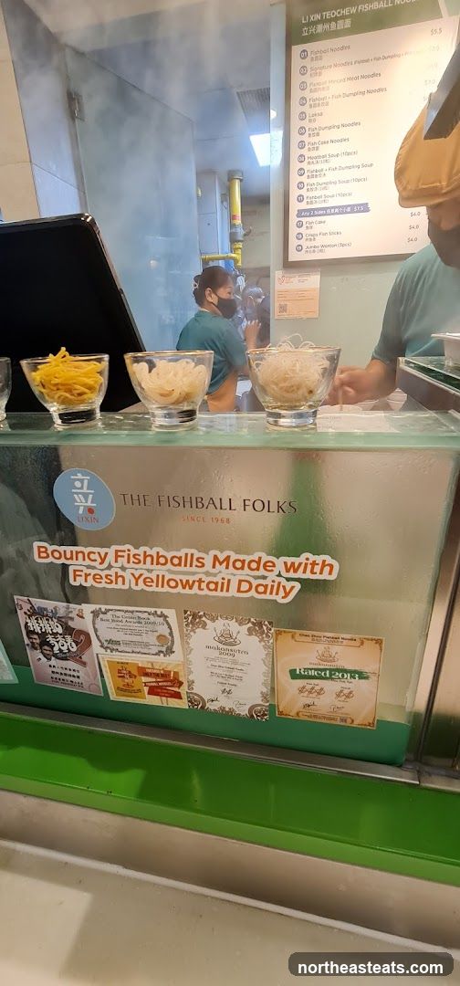 The Fishball Folks Menu