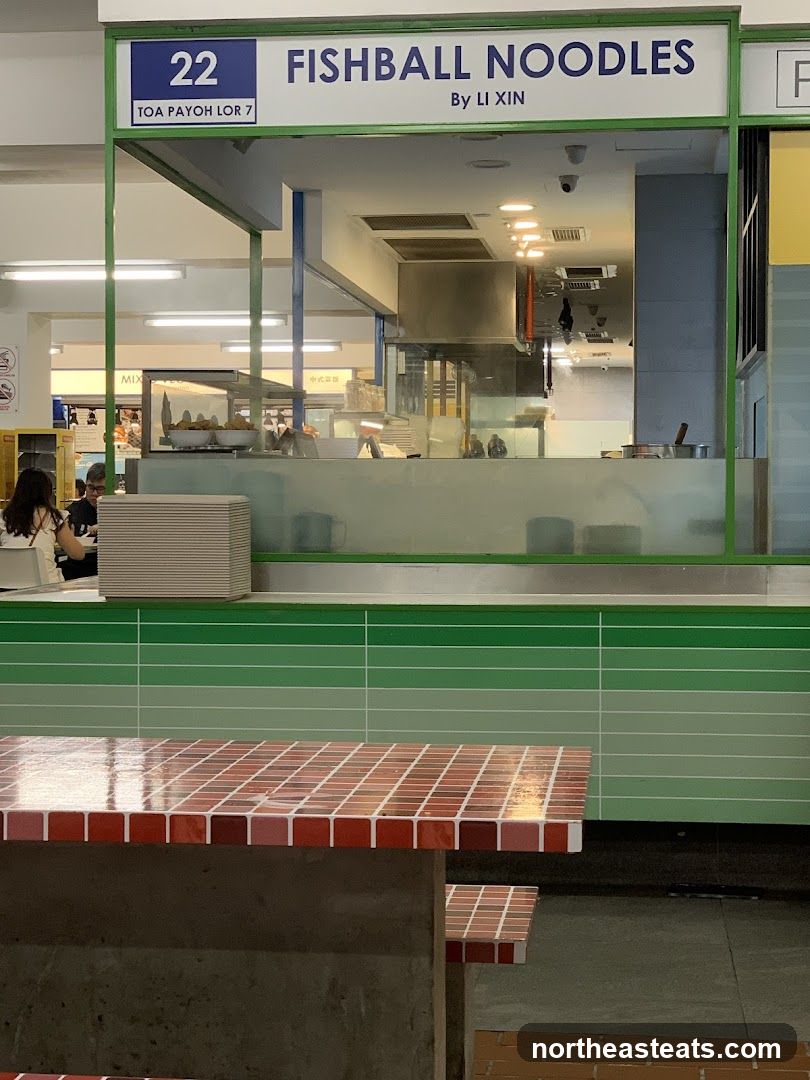 LiXin Teochew Fishball Noodles - Rivervale Mall