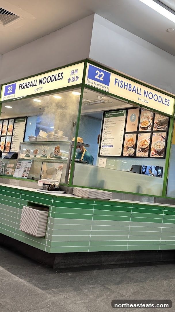 LiXin Teochew Fishball Noodles - Rivervale Mall
