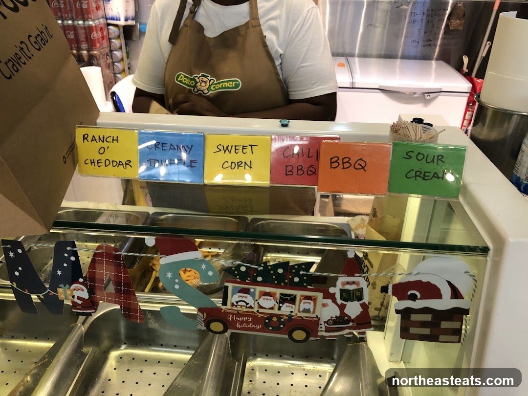 Food Toppings Display