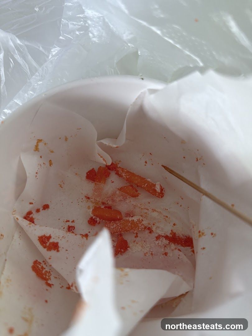 Leftover Food in Container