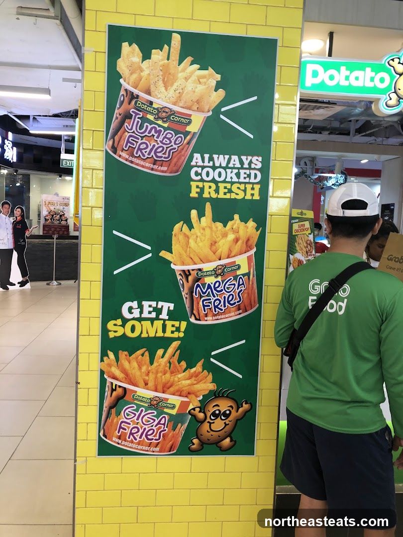Potato Corner Fries Advertisement