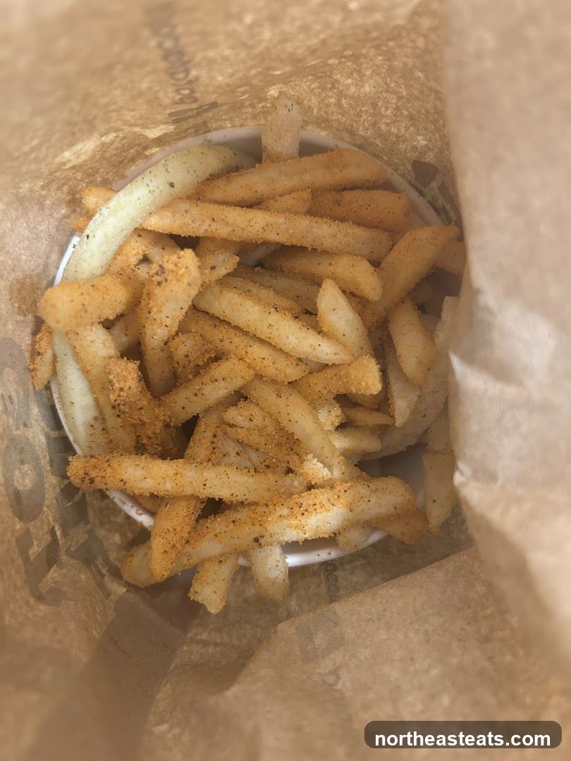Seasoned Fries in Bag