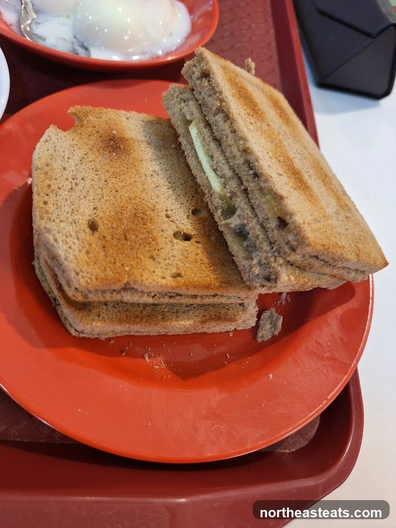 Toast with Butter and Kaya