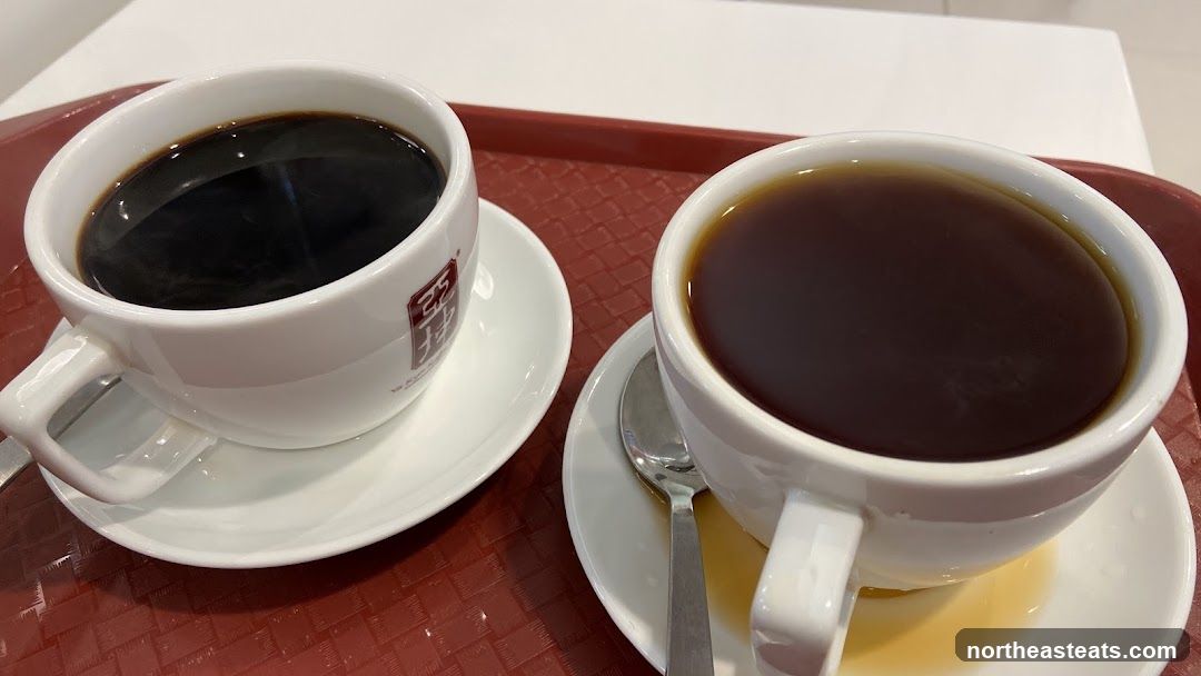 Two cups of coffee
