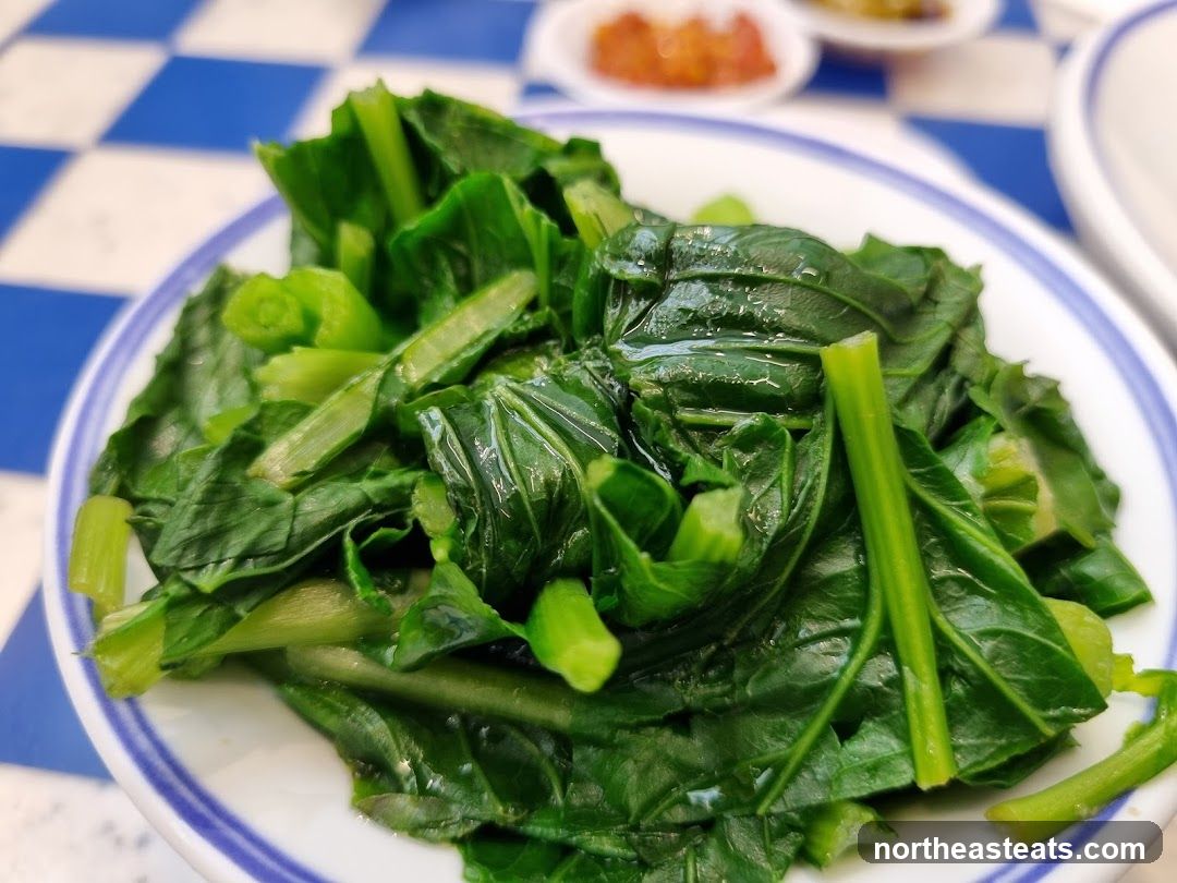 Steamed Greens
