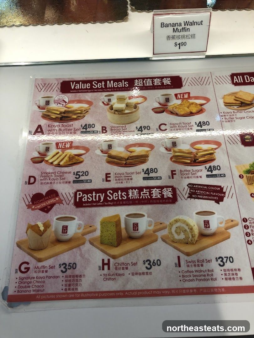 Value Set Meals & Pastry Sets