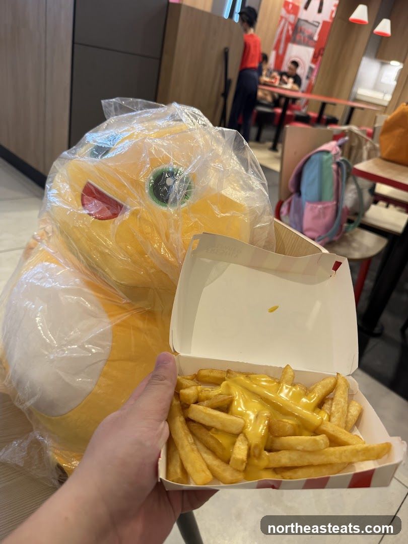 Cheese Fries and Plush Toy