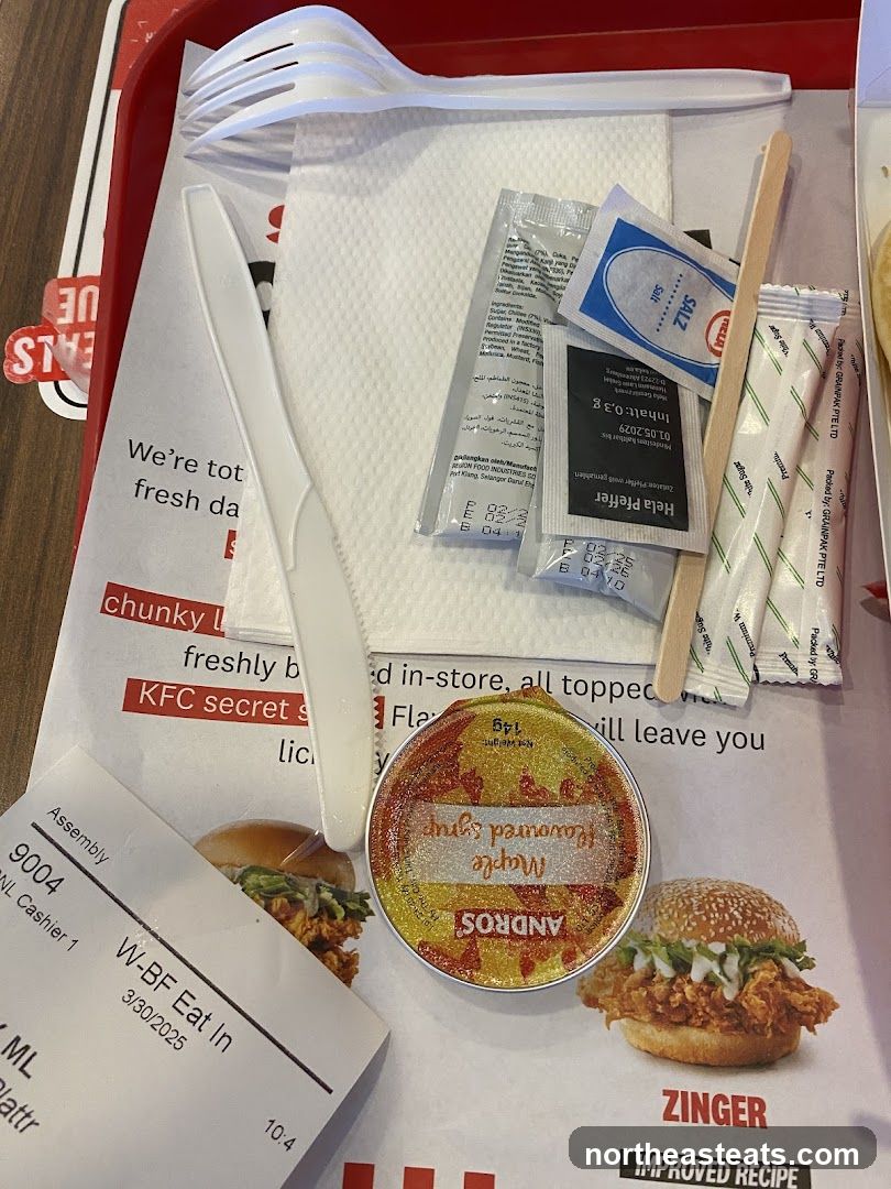 KFC Meal Tray