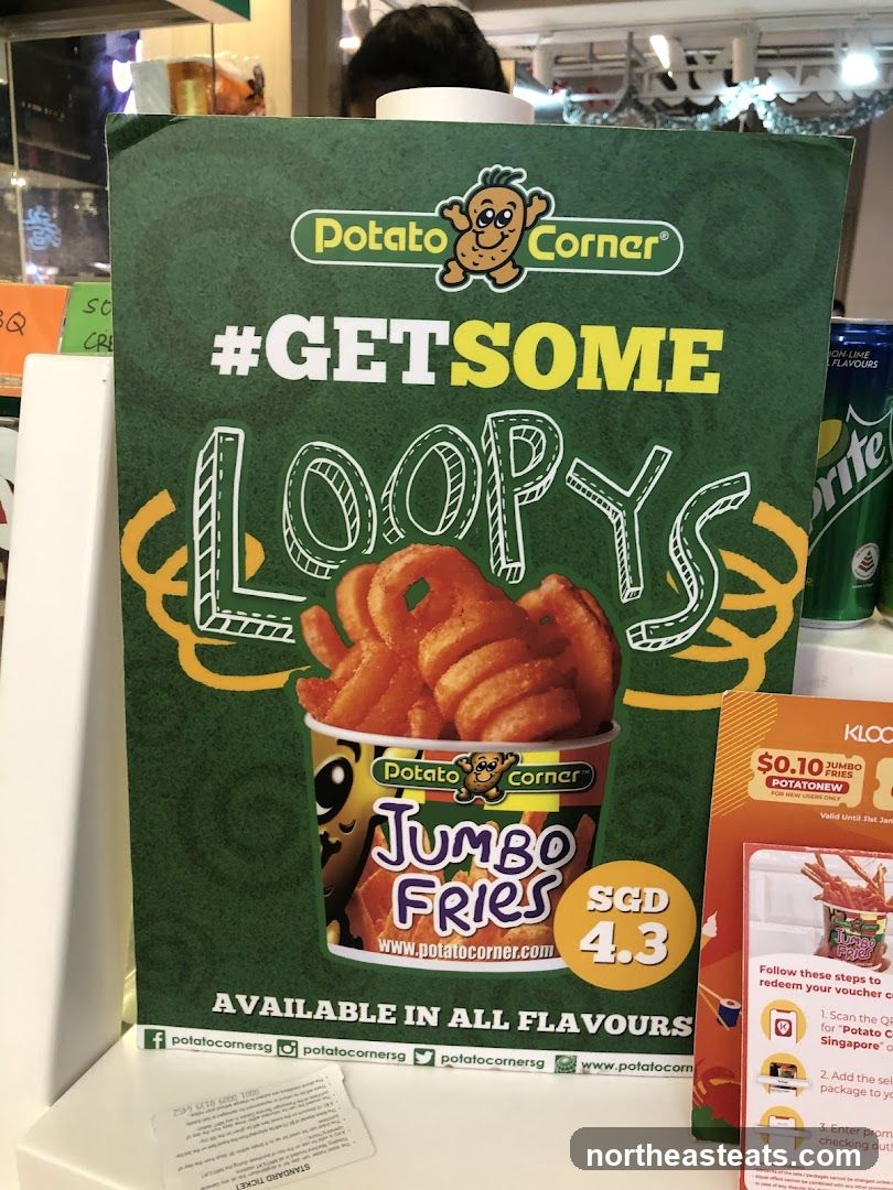 Potato Corner Jumbo Fries Advertisement