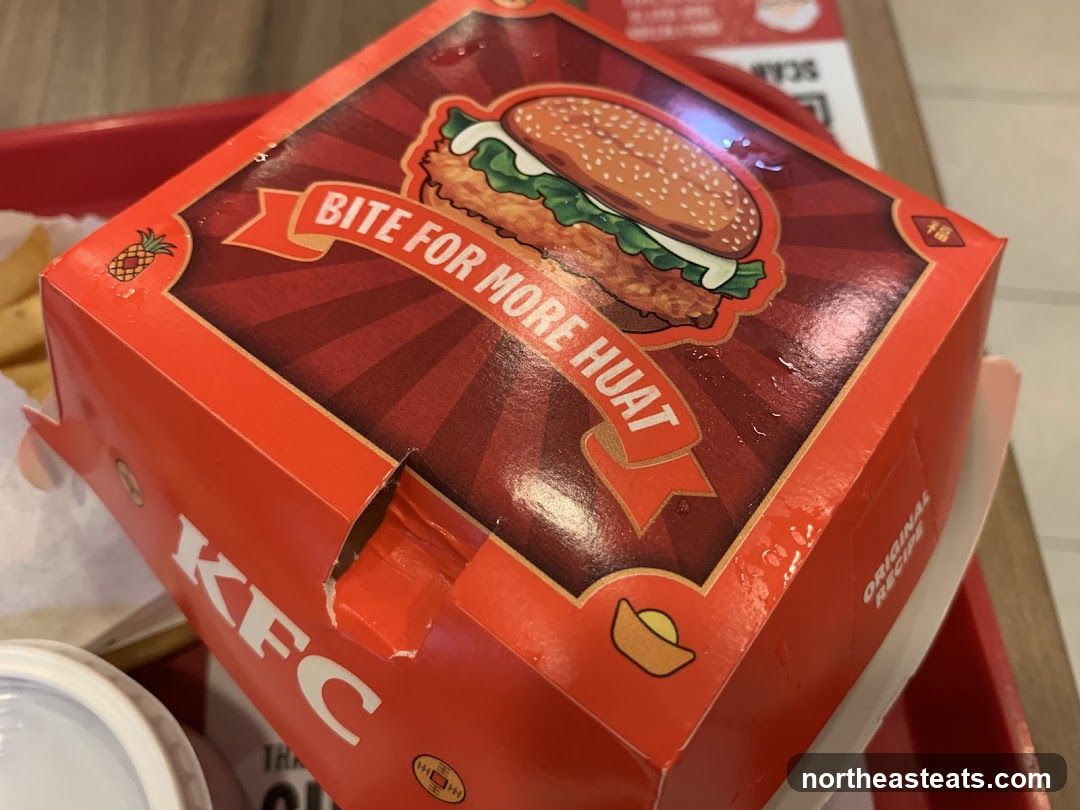 KFC Burger Box
