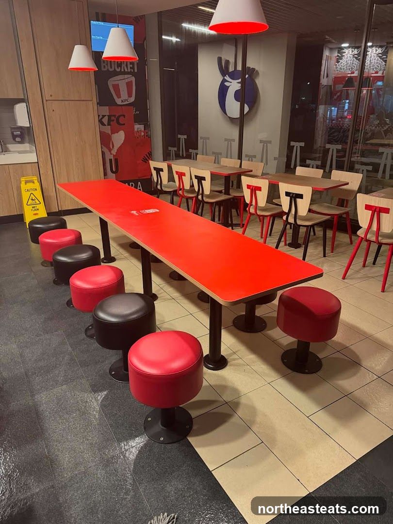 KFC Dining Area
