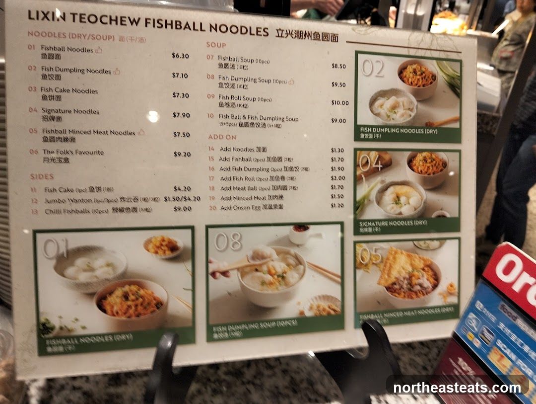 LIXIN TEOCHEW FISHBALL NOODLES