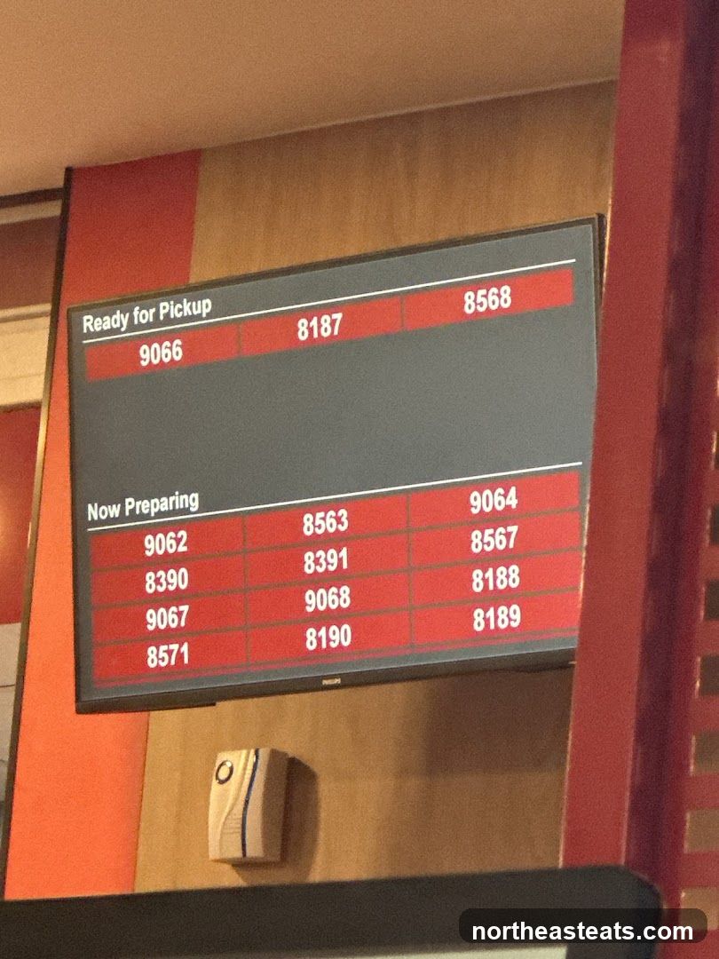 Order Status Display