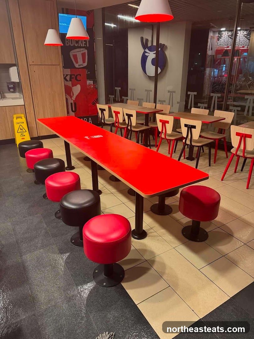 Fast Food Restaurant Interior