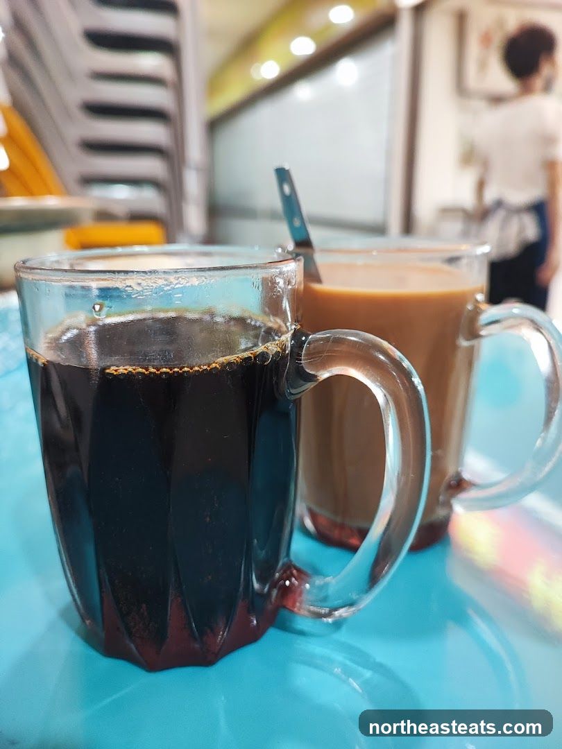 Two cups of coffee