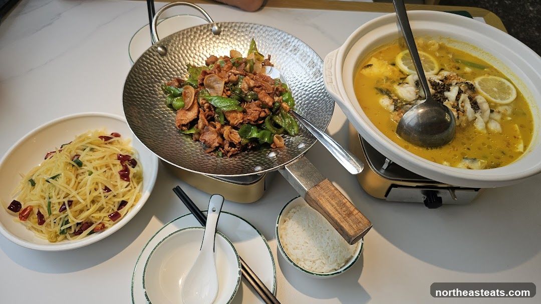 Chinese Food Spread