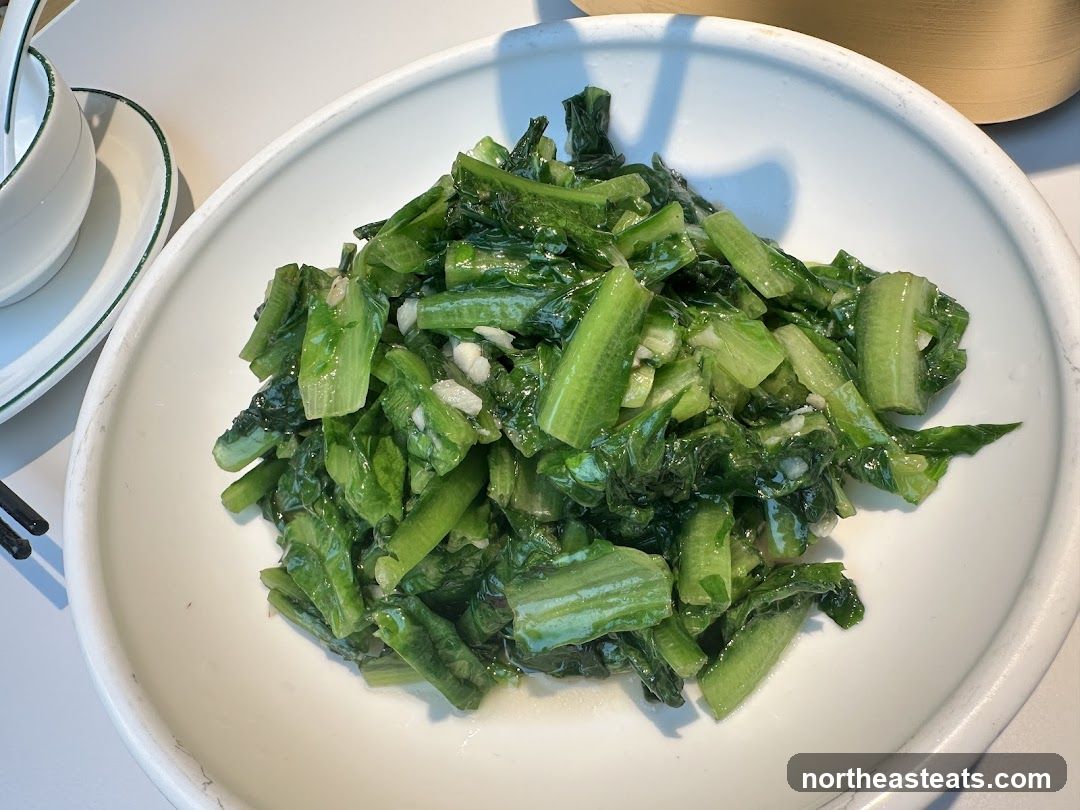 Stir-fried Greens with Garlic