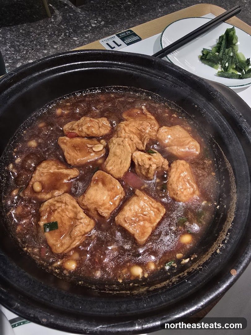 Braised Tofu Dish
