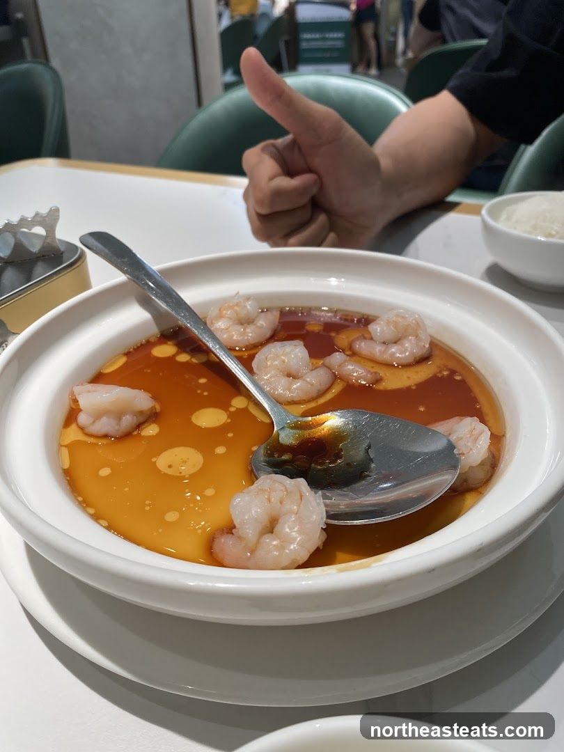 Steamed Egg Custard with Shrimp