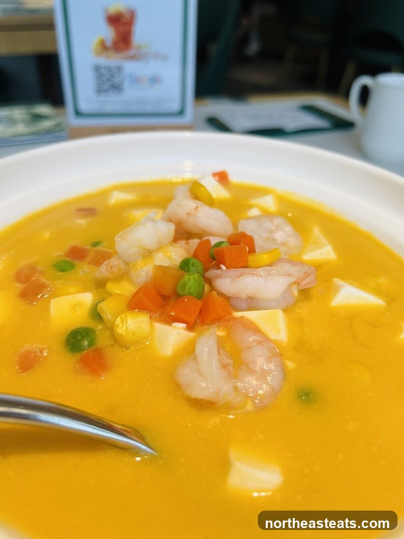 Shrimp and Tofu Soup