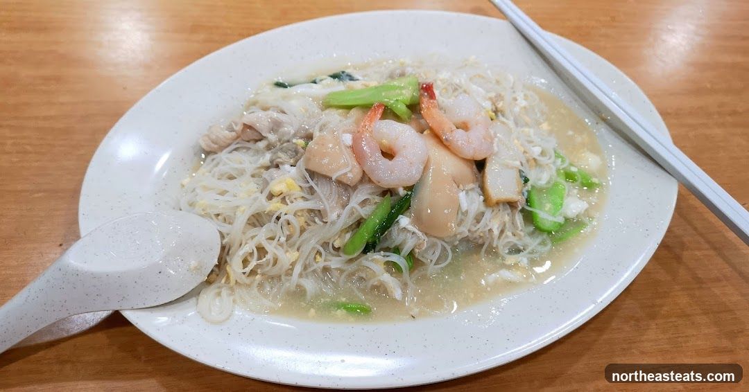 Noodles with Shrimp and Vegetables