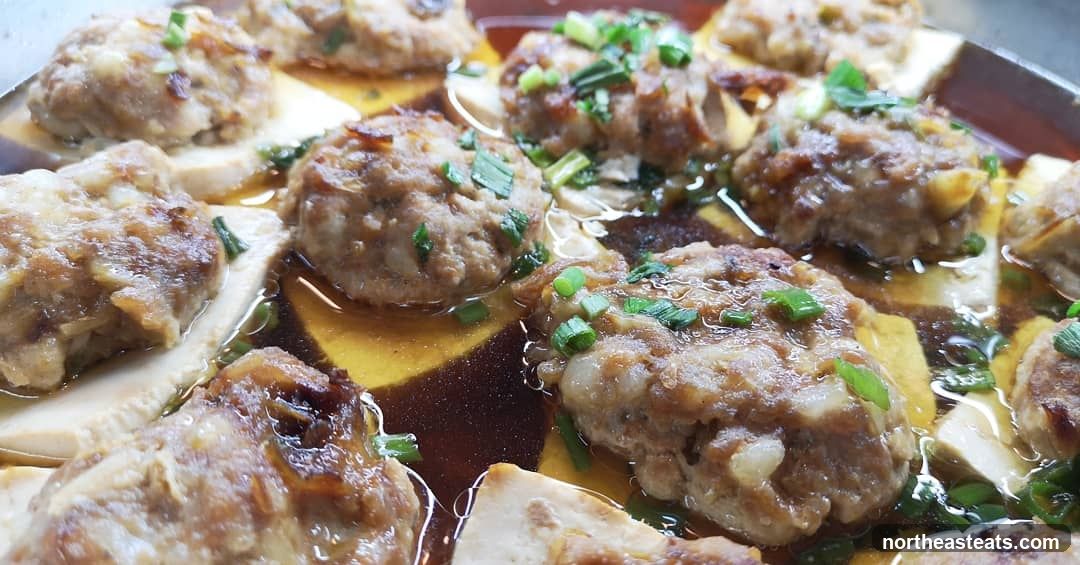 Steamed Meatballs with Tofu