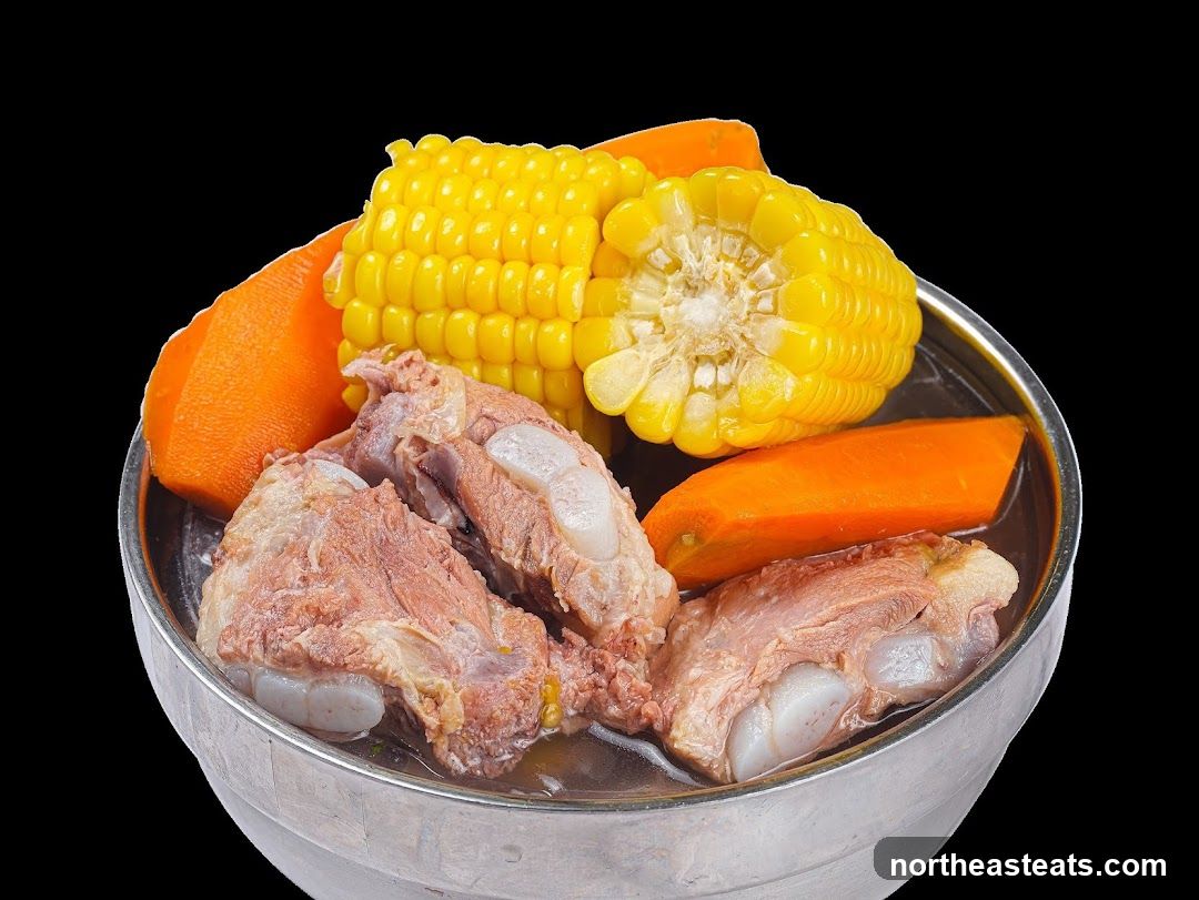 Pork Ribs and Corn Soup