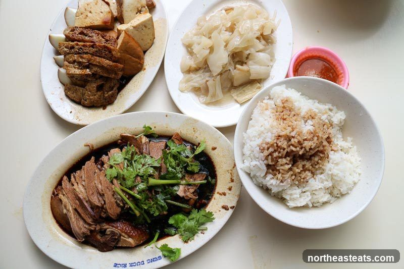 Braised Duck Rice Set