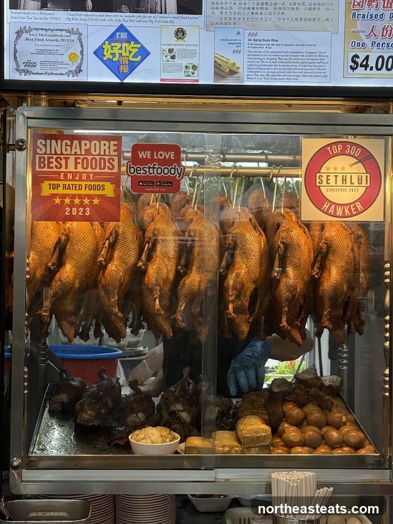 Braised Duck Rice Stall