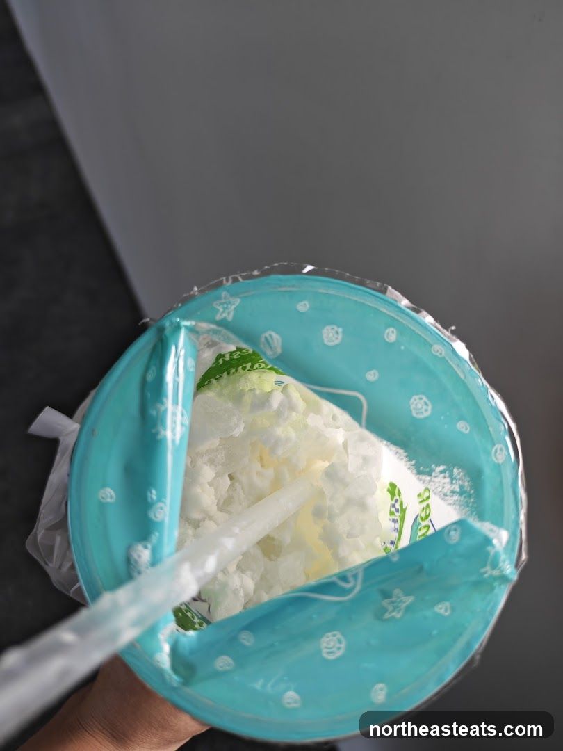Shaved Ice Dessert