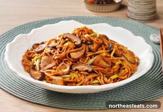 Mushroom Noodles