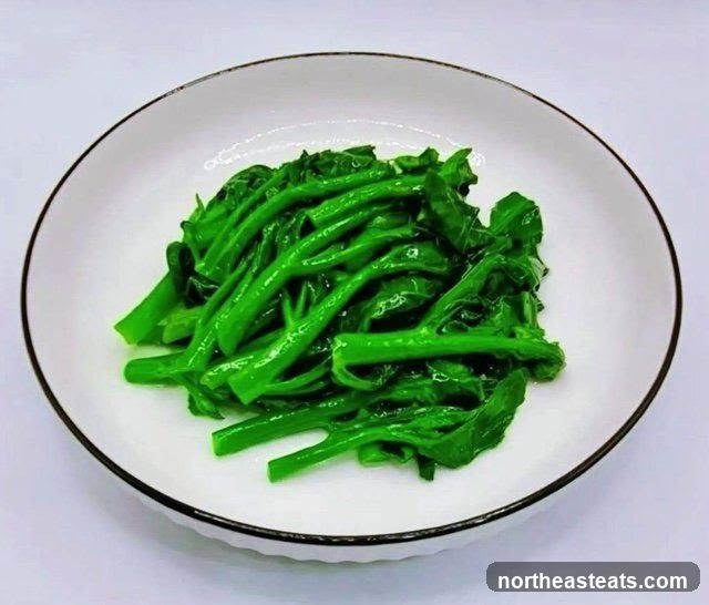 Steamed Greens