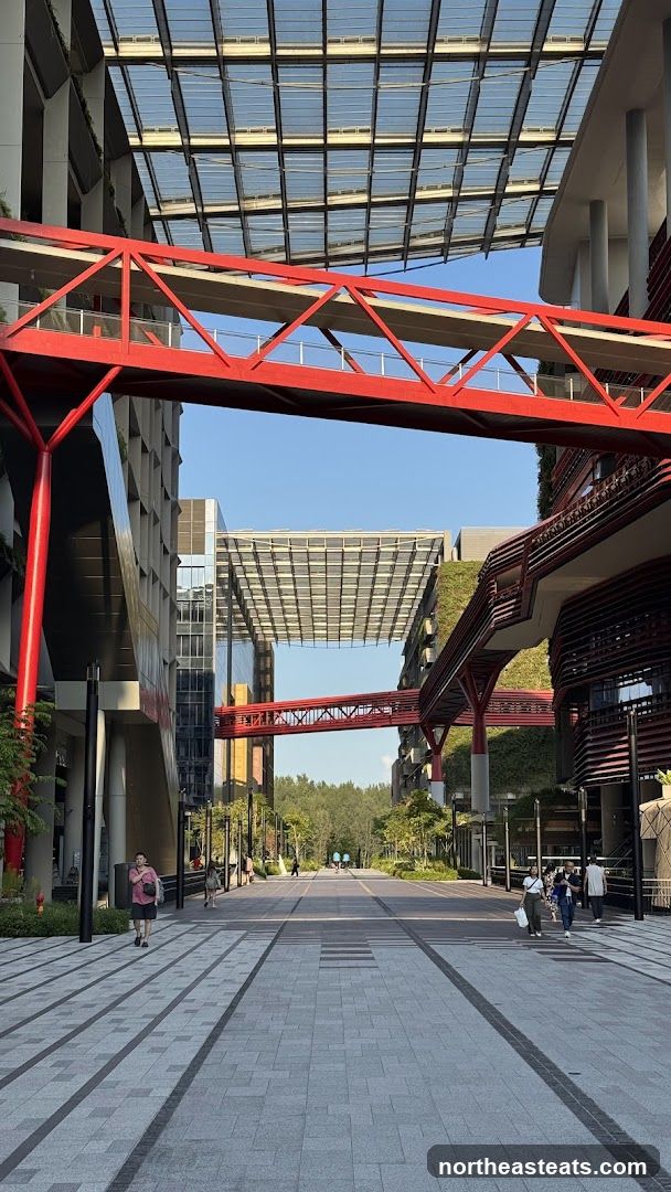 Modern Architecture with Skybridges