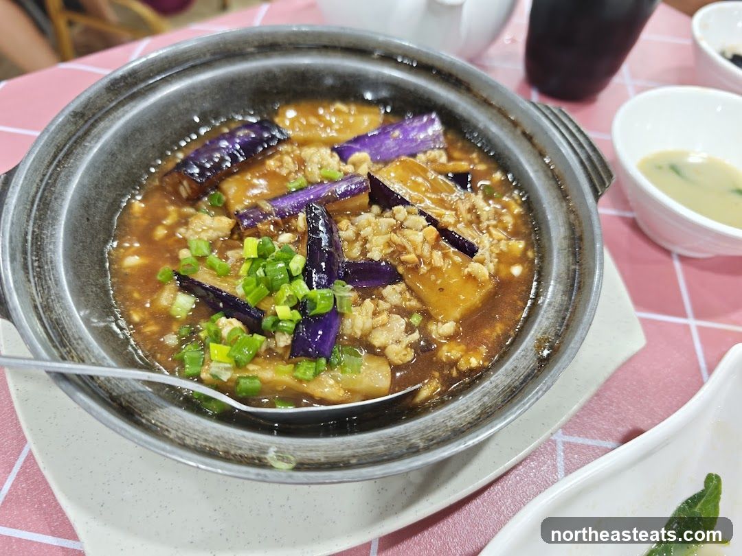 Braised Eggplant with Minced Meat