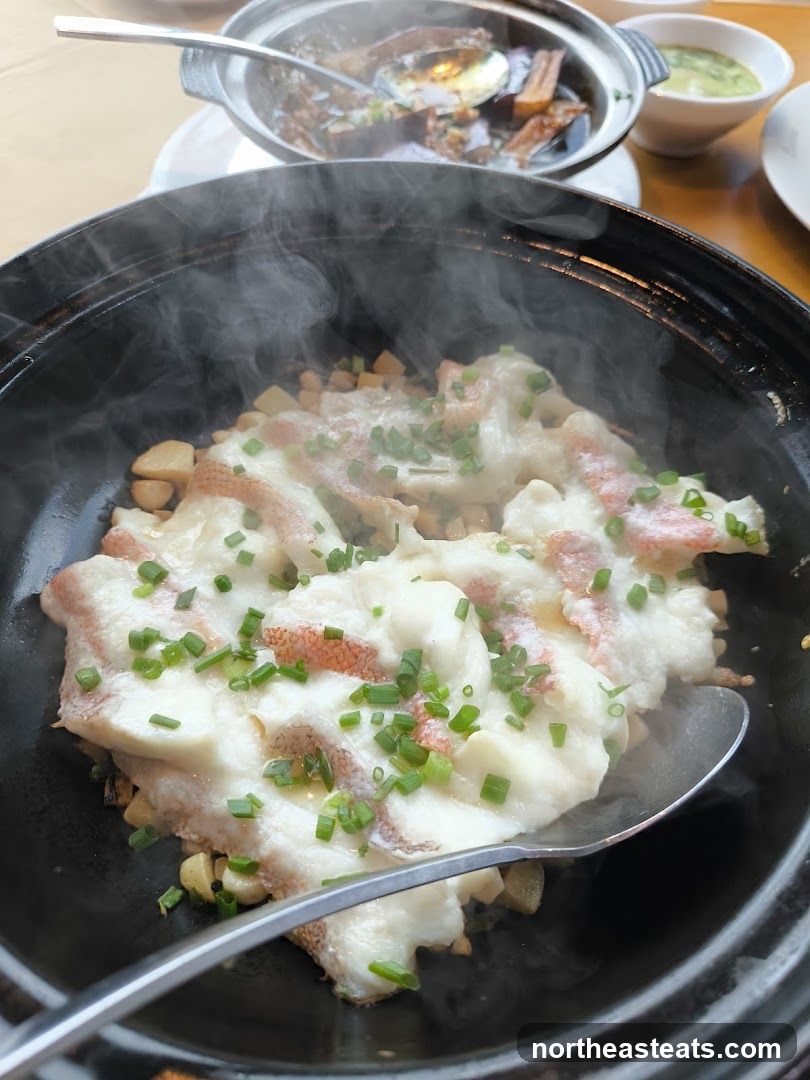Steamed Fish Dish