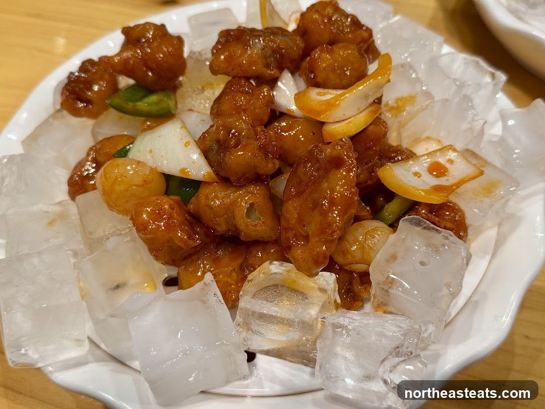 Sweet and Sour Pork with Ice