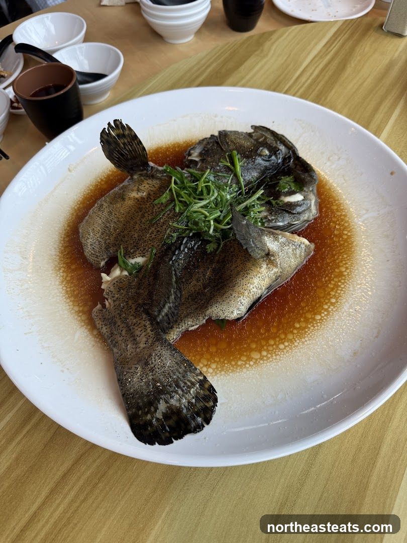 Steamed Fish Dish