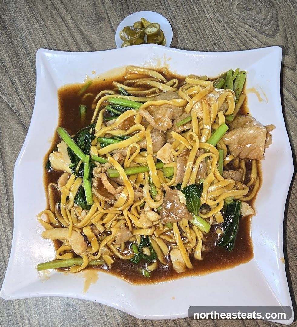 Noodles with Pork and Vegetables