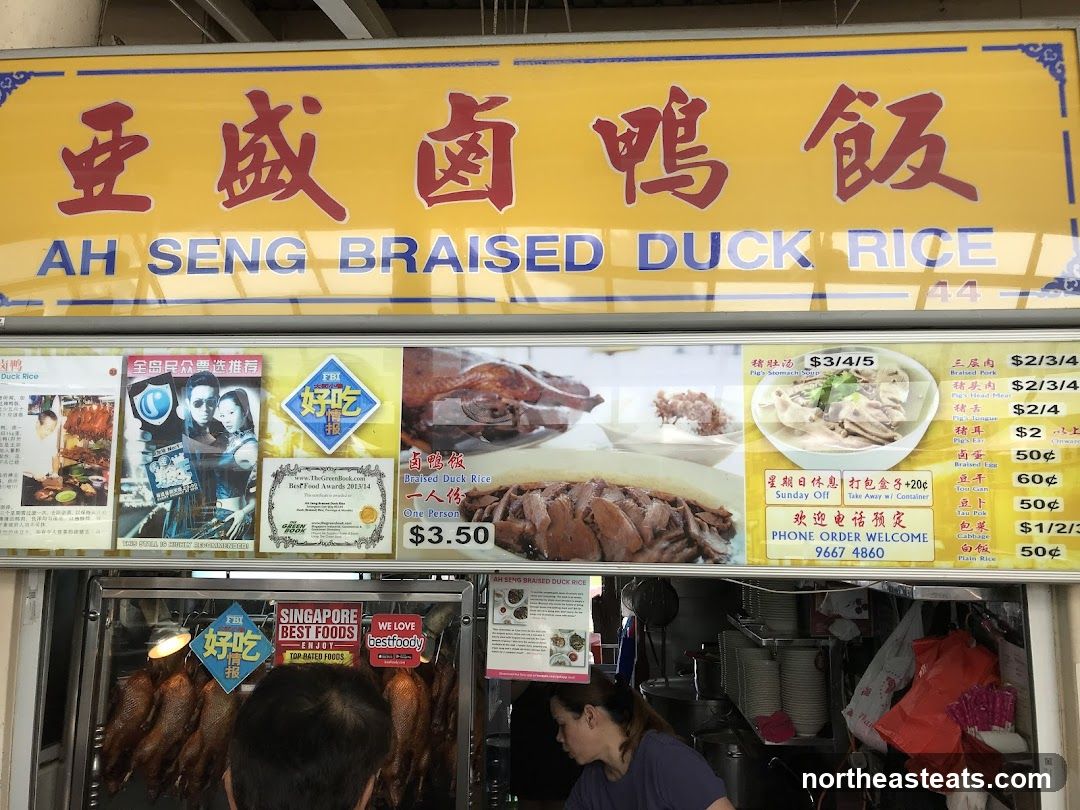 Ah Seng Braised Duck Rice Stall