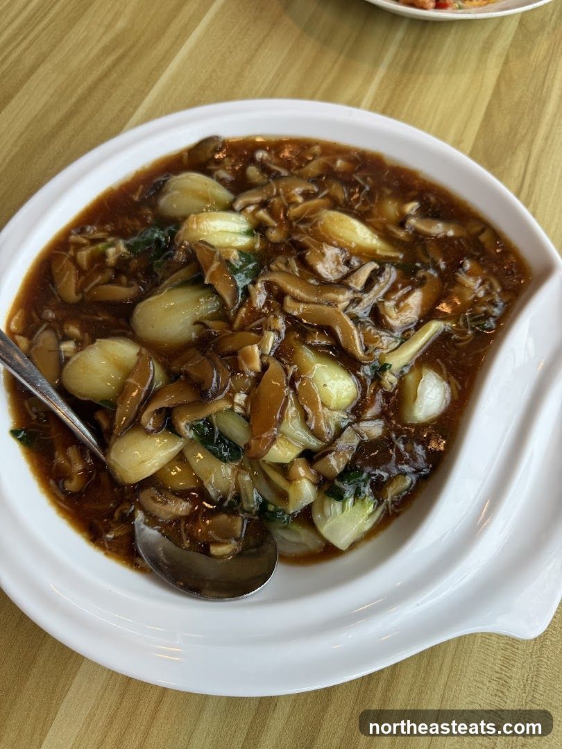 Bok Choy and Mushroom Stir-fry