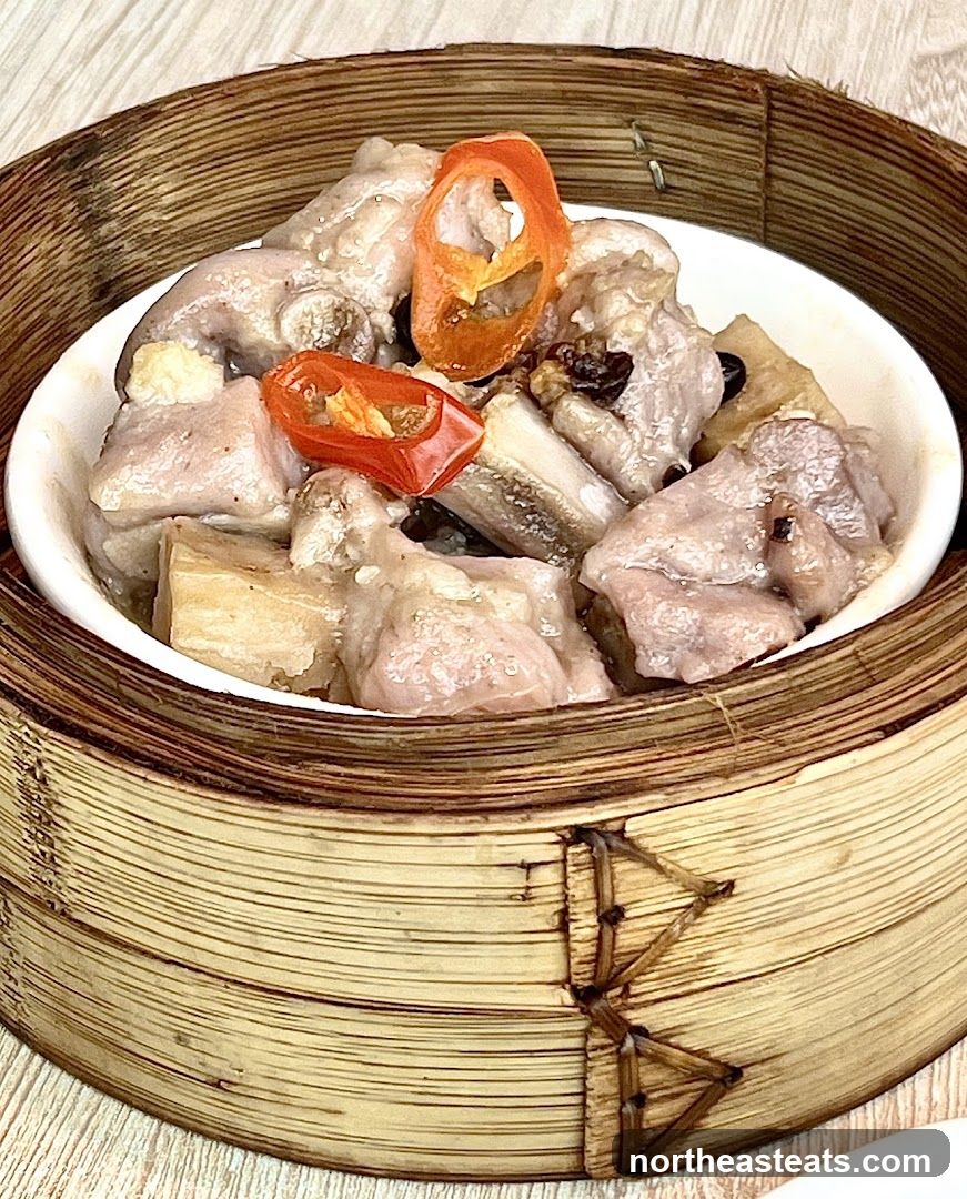Steamed Pork Ribs with Taro